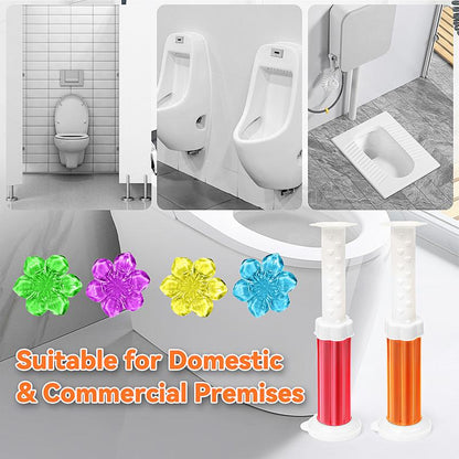 🔥Hot Sale🚽72 Flowers Toilet Cleaner Gel Stamp