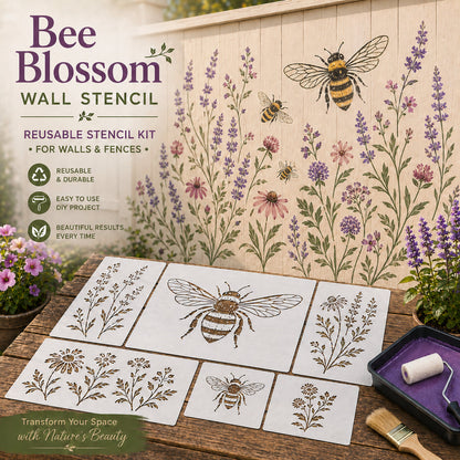 📦🌿 Garden Wall Stencil—Make your walls look lively and not monotonous🔥🎁Give your child a vivid home🏠