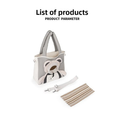 🐾 Pet carrier shoulder bag