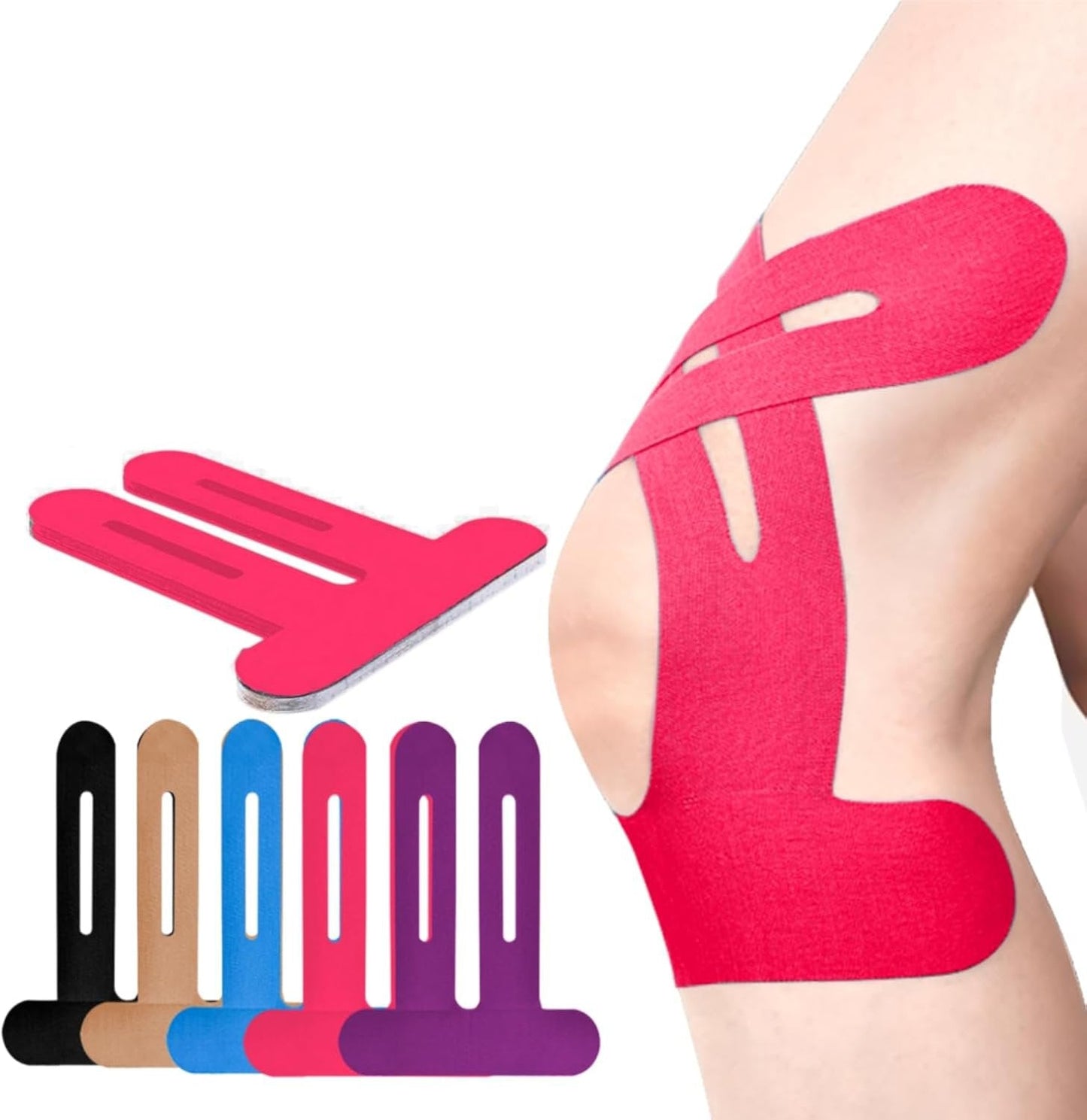 Last Day 49% OFF🔥10/20pcs Precut Kinesiology Tape For Knees