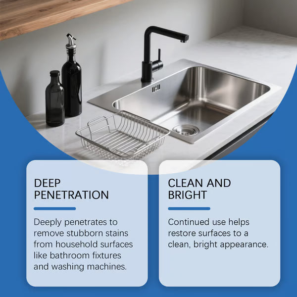 💥LAST DAY SALE 49% OFF- Mold Remover Gel with Scrub Brush – Heavy Duty Mildew Stain Cleaner for Washer Gasket, Shower Caulk, Tile Grout & Bathroom