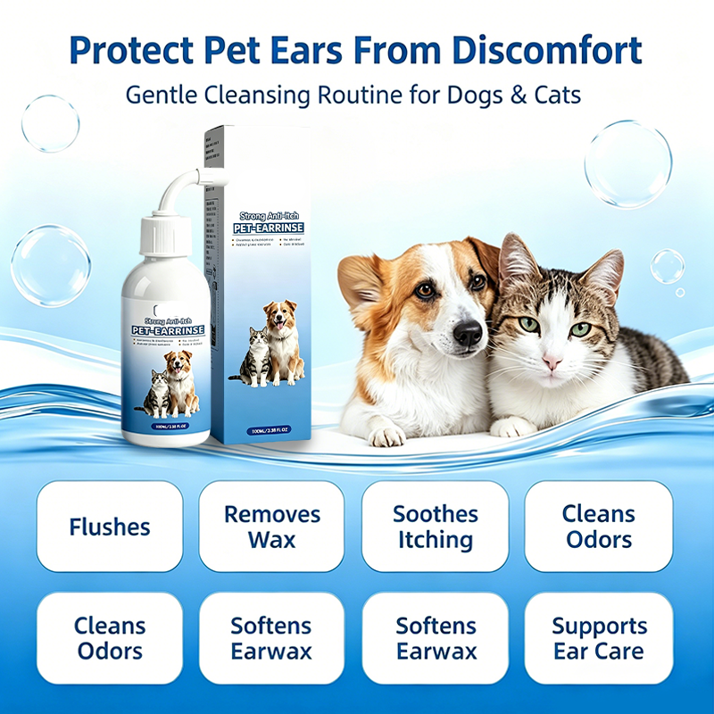 Gentle Pet Ear Cleansing Solution