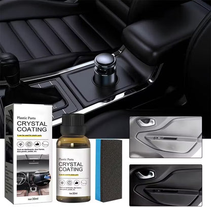 🚗49% OFF 🔥Car Plastic Parts Refurbish Agent With Sponge