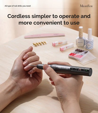 Pen-Shaped Rechargeable Nail Drill