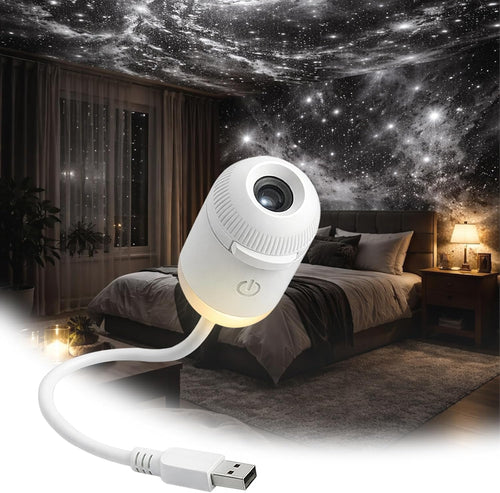 2-in-1 Galaxy Projector Night Light