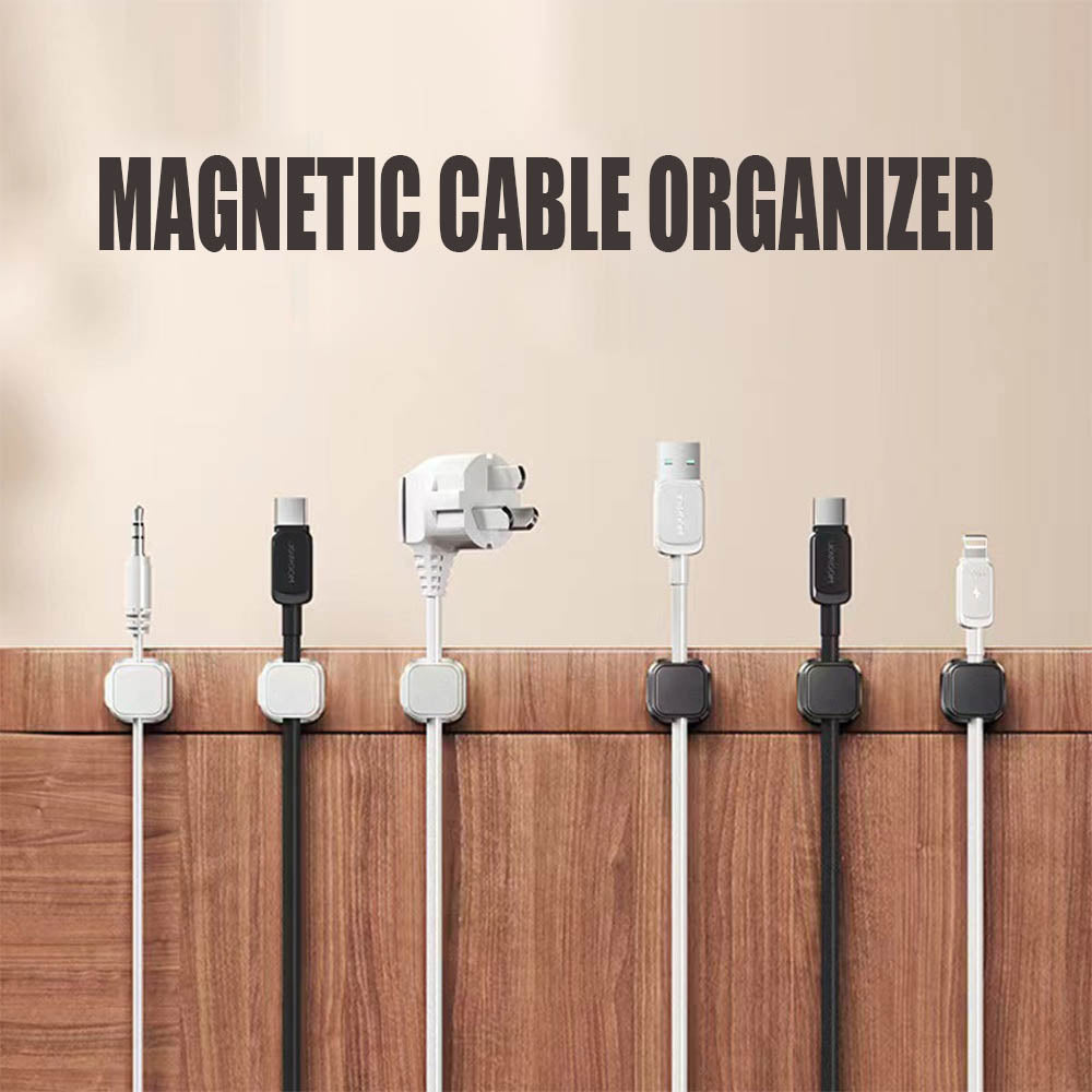 Magnetic Cord Organizer, Easy Secure Adhesive Cable Management
