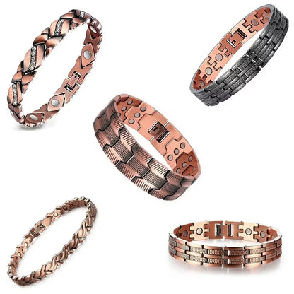 👨Father's Day 49% Off👨Copper magnetic bracelet--Relieve fatigue and promote blood circulation