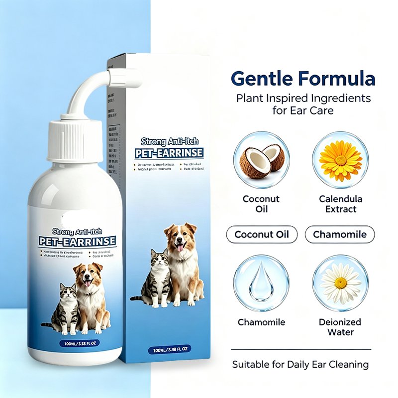 Gentle Pet Ear Cleansing Solution
