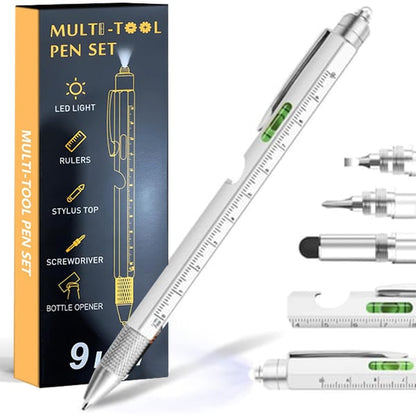 🖊️9 in 1 Multitool Pen