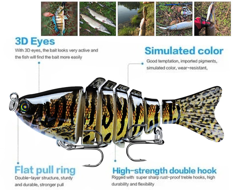 Bionic swimming bait - Suitable for all kinds of fishing waters