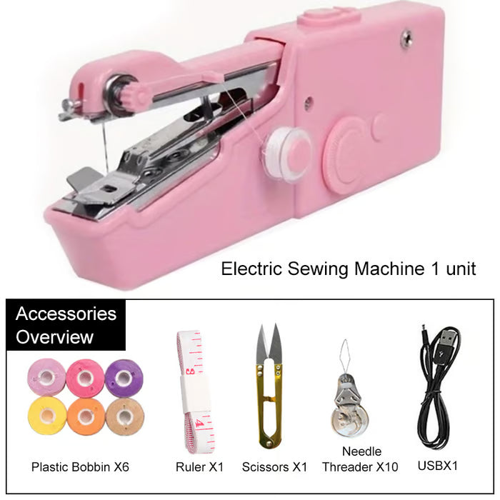 🏆Flash Sale⚡ 50K+ SOLD! Almost Gone-💥🔥 Portable Handheld Sewing Machine