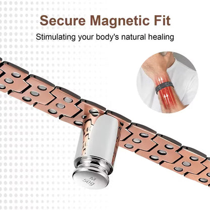 👨Father's Day 49% Off👨Copper magnetic bracelet--Relieve fatigue and promote blood circulation