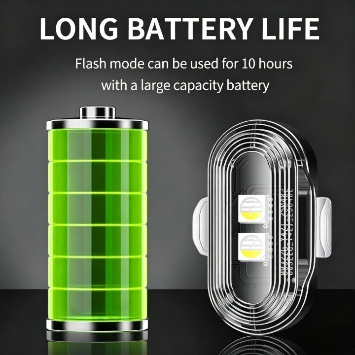 مصابيح LED لاسلكية لأجواء السيارة، مصابيح ستروب تحذيرية، مصابيح ستروب طائرات RGB Led، مصباح LED للسيارة والدراجة النارية