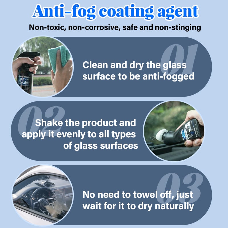 BUY 3 GET 2 FREE! ❄️ Micromolecular Anti-Fog Coating Wiper – Keeps Your Windshield Clear & Fog-Free 🧽✨