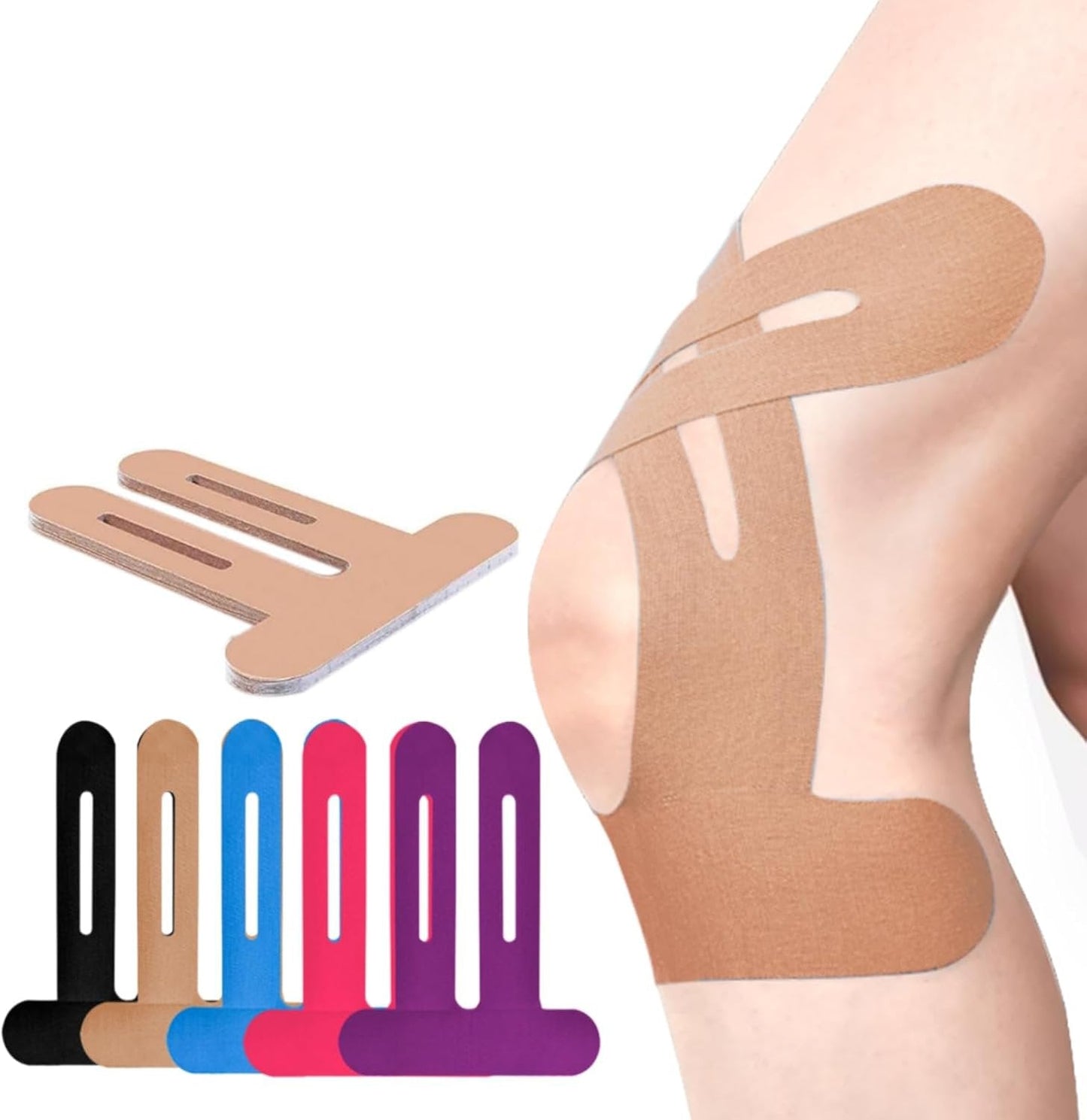 Last Day 49% OFF🔥10/20pcs Precut Kinesiology Tape For Knees