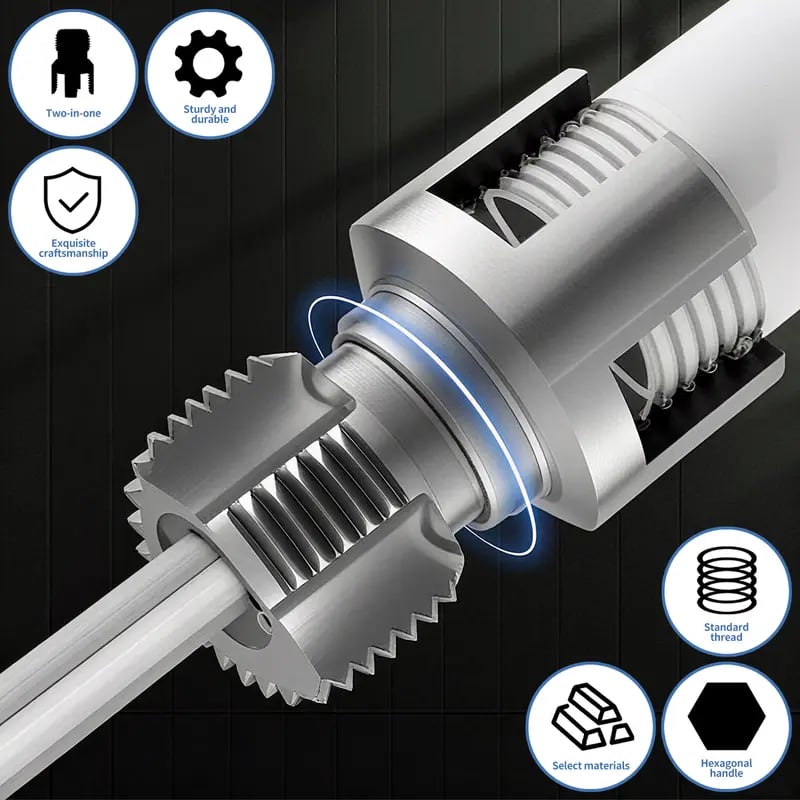 🏆 50K+ SOLD! 🔥 Pipe Tapping and Threading Tool(2PCS)