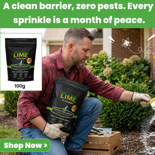 Natural Outdoor Pest Repellent for Ants, Ticks and Fleas