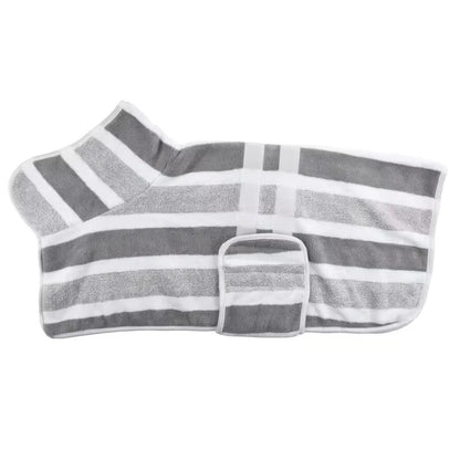🐶 Pet Quick-Dry Bathrobe Towe