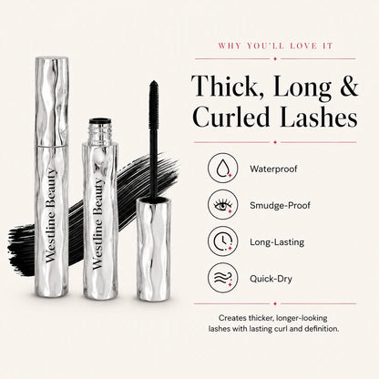 LAST DAY - BUY 1 GET 1 FREE💜Waterproof Curling & Lengthening Mascara