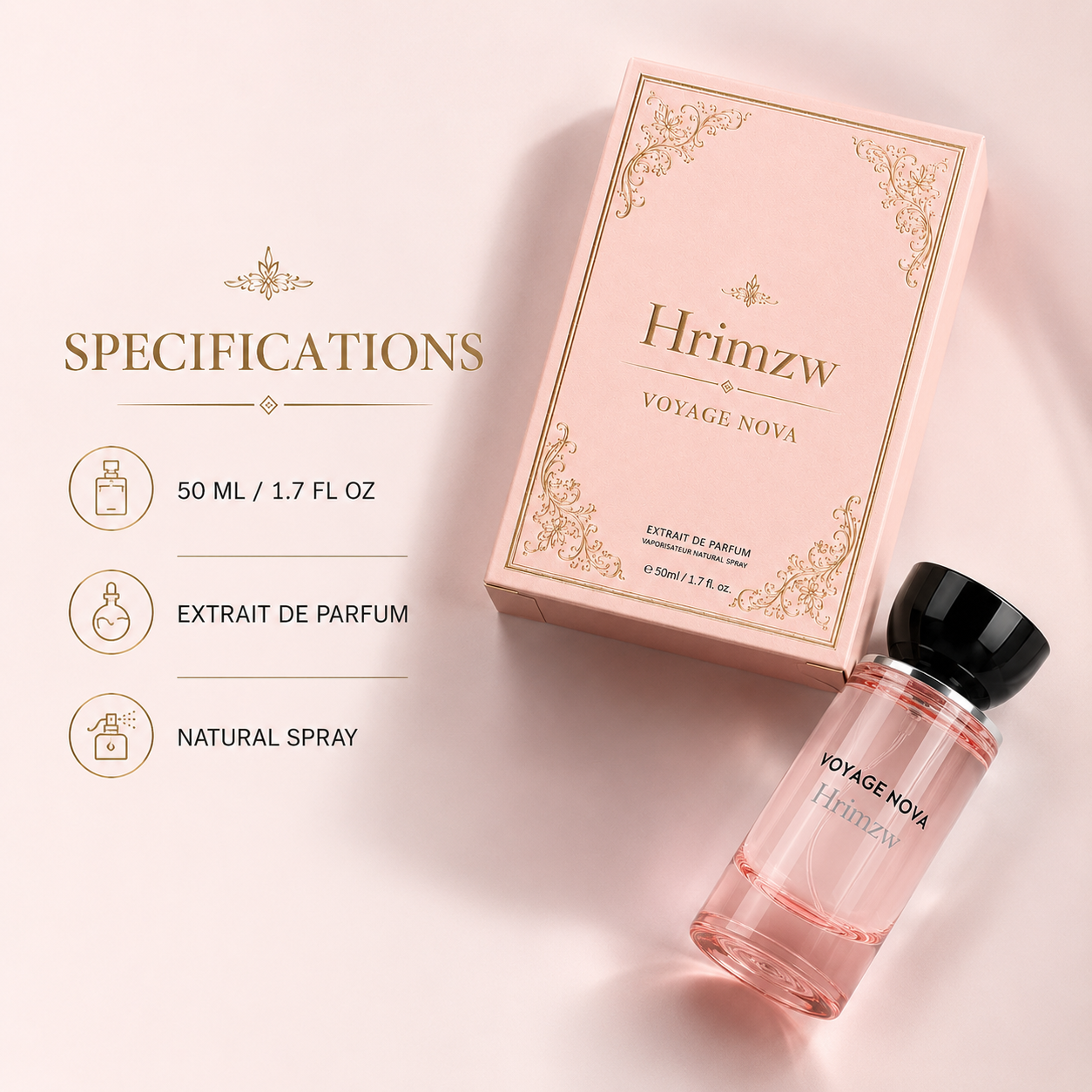 Lychee Rose Floral Gourmand Parfum