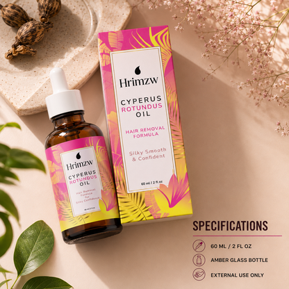 Cyperus Rotundus Oil | Hair Removal Formula