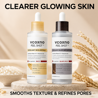 Peel Shot Glow Rice Ampoule Duo