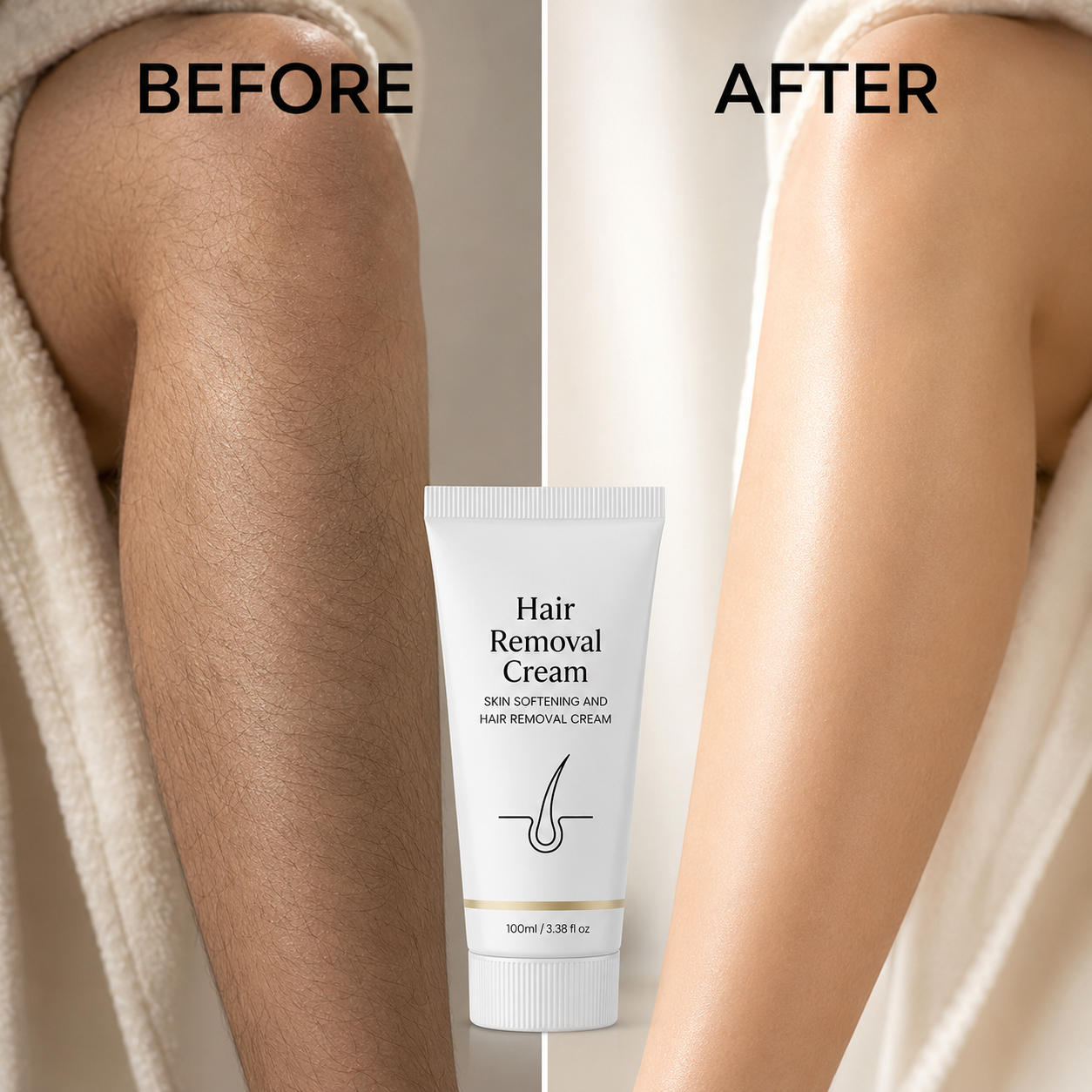 Hrimzw™ – Gentle Aromatic Skin-Softening Hair Removal Cream + 1 +1 FREE