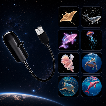 🌌 Galaxy Star Projector Light ✨ Create Your Own Cosmic Universe at Home