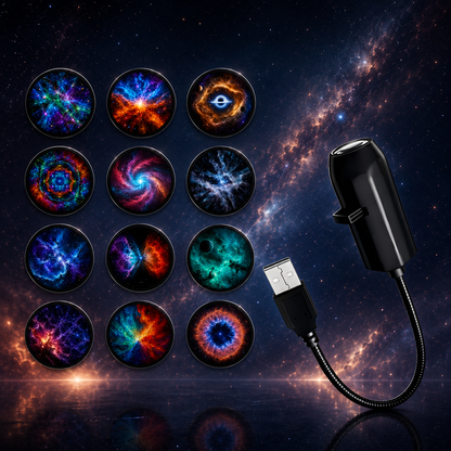🌌 Galaxy Star Projector Light ✨ Create Your Own Cosmic Universe at Home