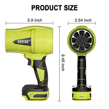 🌪️ SEESE Turbo Jet Blower | Cordless Leaf & Dust Blower, Car Dryer, Snow Remover & Home Cleaning Power Tool