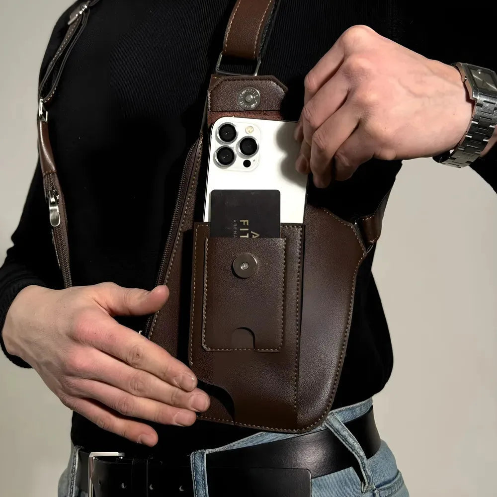 🔥2025 New Adjustable Anti-Theft  Premium Leather Shoulder Bag