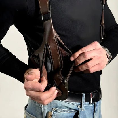 🔥2025 New Adjustable Anti-Theft  Premium Leather Shoulder Bag