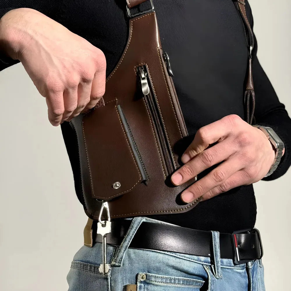 🔥2025 New Adjustable Anti-Theft  Premium Leather Shoulder Bag