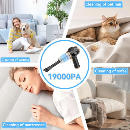 Hrimzw™ Insanely Powerful Cordless Car Vacuum — 19000Pa, 6-in-1 Deep-Clean System
