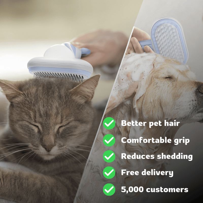 Pet Spray Hair Removal Comb, 1-piece pet hair brush