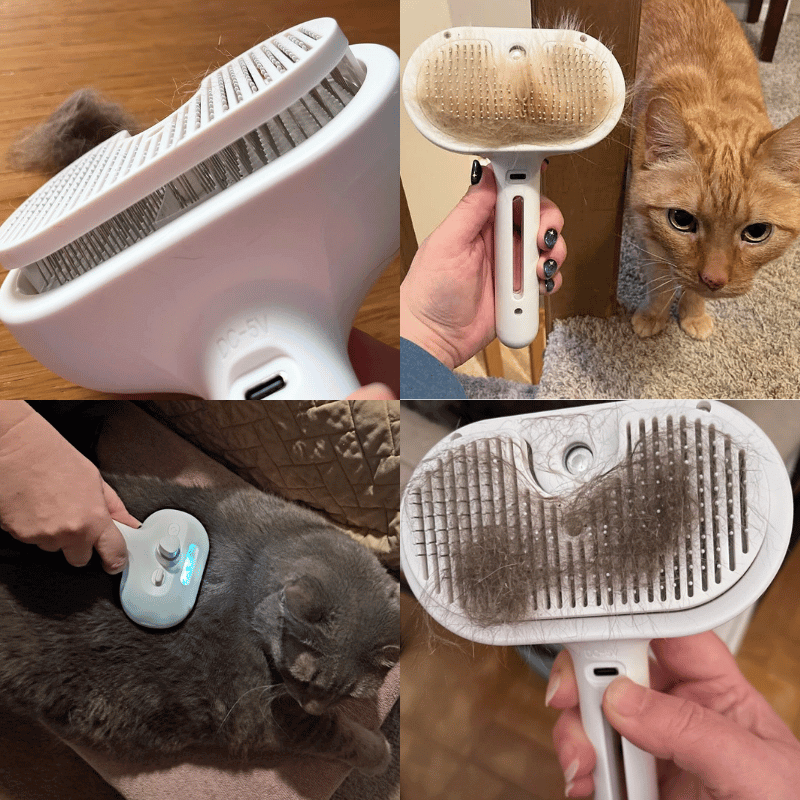 Pet Spray Hair Removal Comb, 1-piece pet hair brush