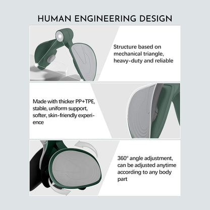 Thigh Trainer & Kegel Exerciser | Resilient 16 kg Inner Thigh & Pelvic Floor Strengthener | Postpartum Recovery | High Grade Material |