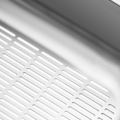 XL Stainless Steel Sifting Litter Box for Regular Clumping Litter