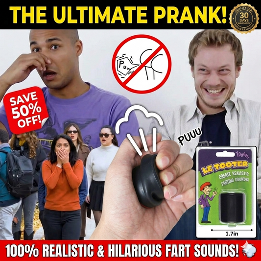 Novelty Squeeze Pooter Fart Machine