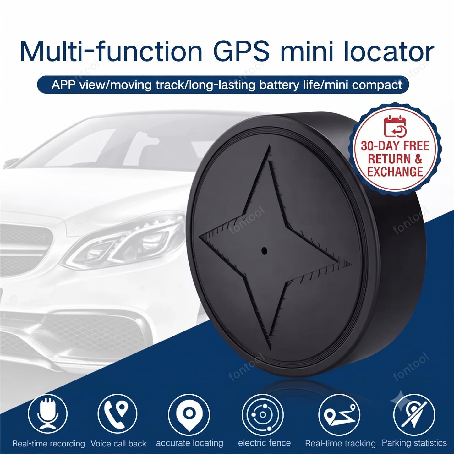 🔥HOT SALE NOW 49% OFF-GPS Tracker Strong Magnetic Car Vehicle Tracking Anti-lost