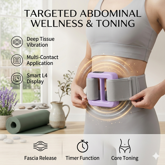 Vibrating Fascia Ring Massager for Body Sculpting