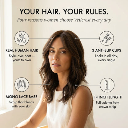 The AuraClip Hair Extension - Effortless Beauty, Instant Volume, and Full-Length Glamour + 50% OFF
