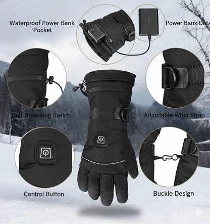 Hrimzw™ - Adjustable Temperature Thermal Heated Gloves