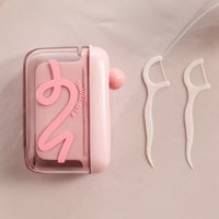 Nude pink + 50 pieces of dental floss