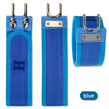 Tactical Metal Hook Elastic Belt (Unisex) - No Buckle Invisible Design | Soft Adjustable Side