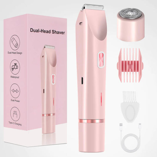🔥Hot Sale🔥2-in-1 Electric Bikini Trimmer For Women