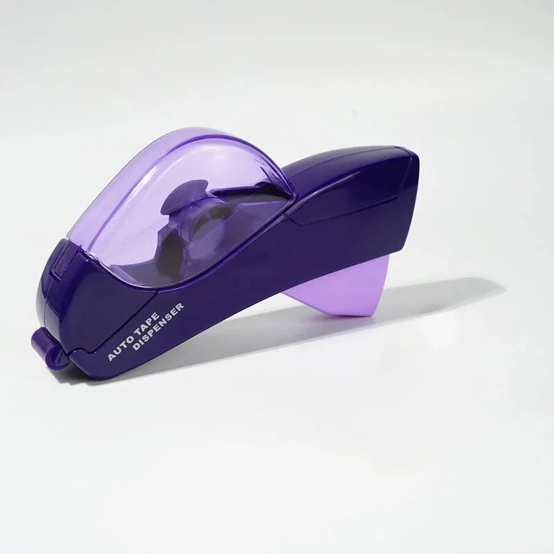 Intelligent Transparent Tape Cutter - Portable Handheld Tape Holder for Study and Office Supplies