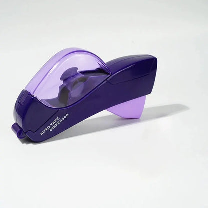 Intelligent Transparent Tape Cutter - Portable Handheld Tape Holder for Study and Office Supplies