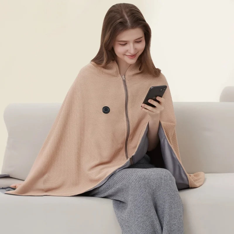 🔥Black Friday 49% OFF — Portable Heated Shawl (Buy 2 Get Free Shipping)