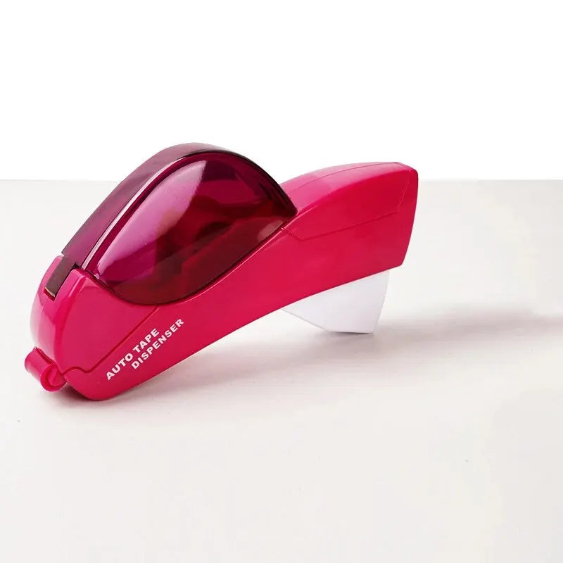 Intelligent Transparent Tape Cutter - Portable Handheld Tape Holder for Study and Office Supplies